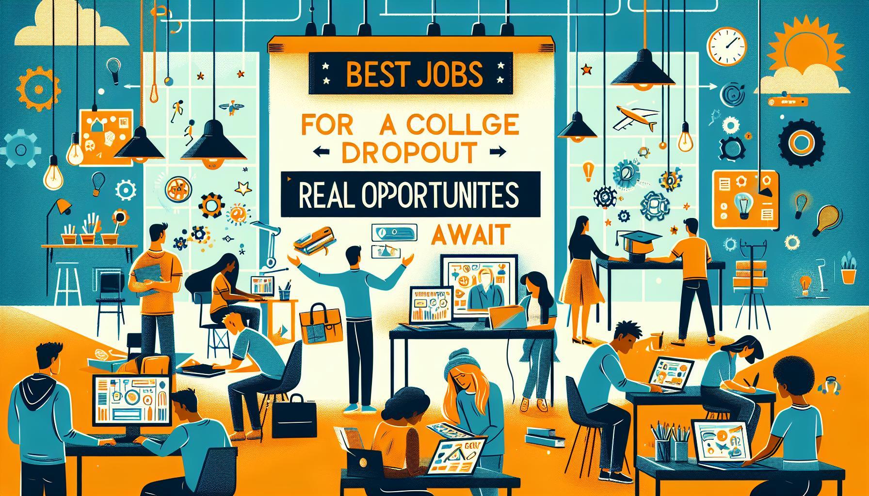 Best Jobs for a College Dropout: Real Opportunities Await