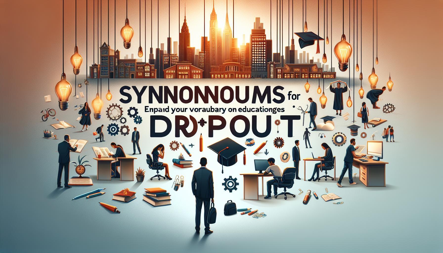 Synonyms for Dropout—Expand Your Vocabulary on Education Challenges