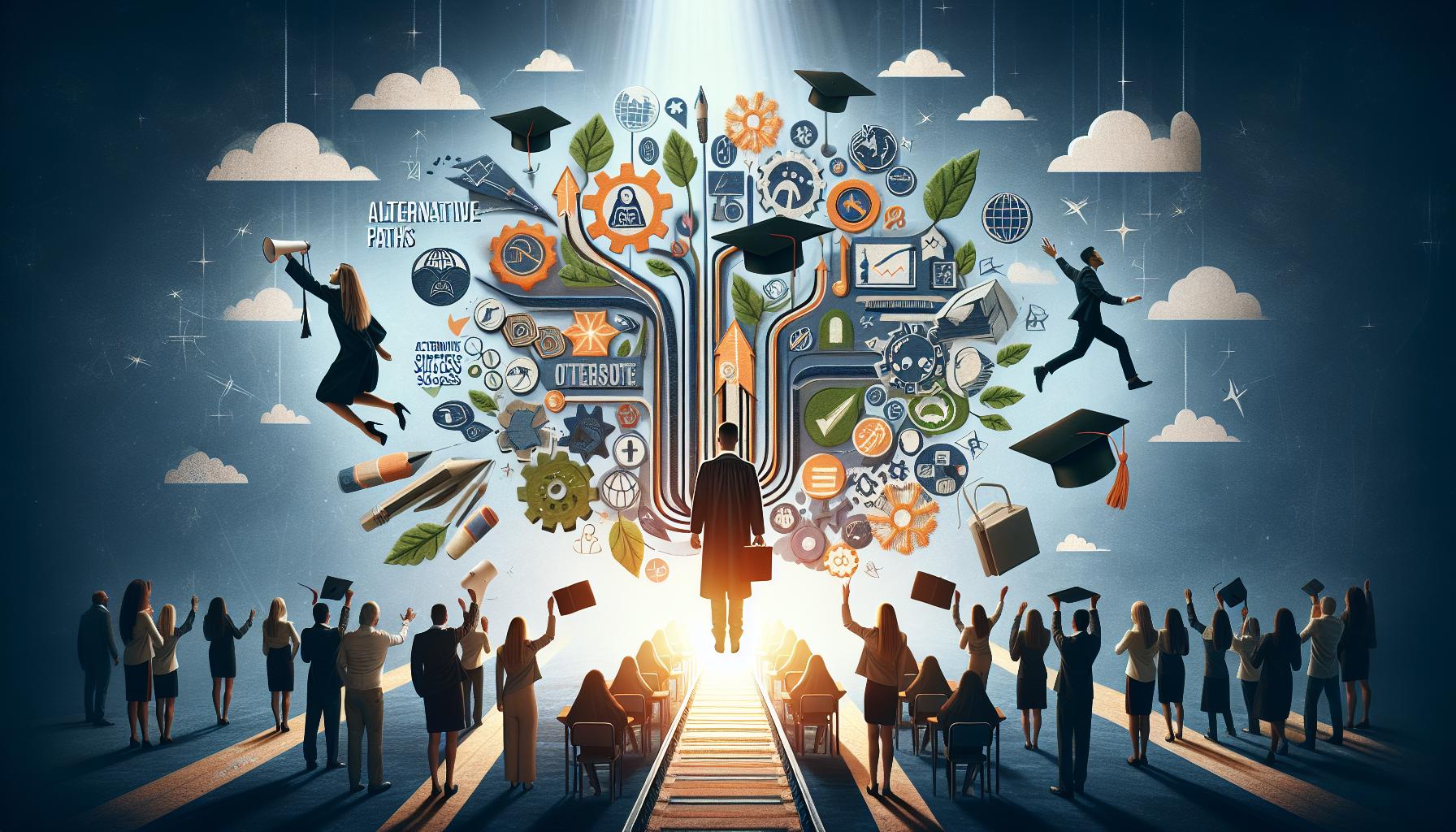 How to Explore Alternative Paths to Success