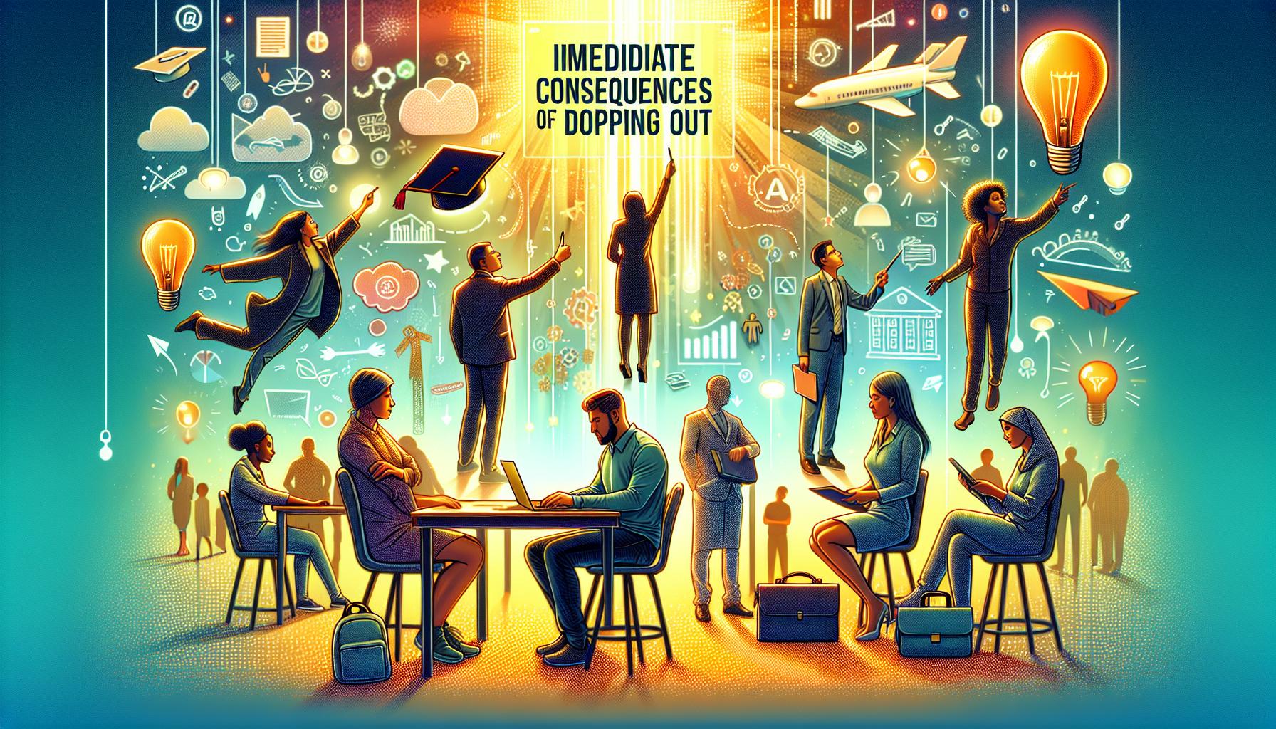 Immediate Consequences of Dropping Out